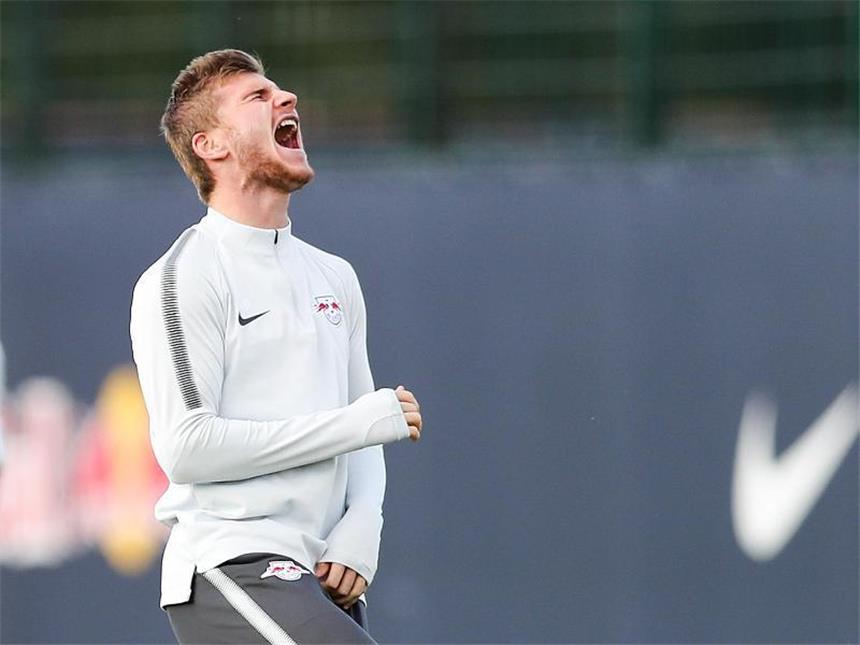 Umworbener Werner will irgendwann zu großem Club Möchte irgendwann bei einem großen Club spielen: Nationalspieler Timo Werner. Foto: Jan Woitas