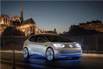 Moia, die zwölfte Marke des Volkswagenkonzerns, war vor einem Jahr auf der TechCrunch Disrupt in London vorgestellt worden. Foto: Volkswagen AG