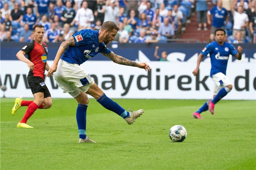 Schalke-Stürmer Guido Burgstaller will liefern Momentan im Torabschluss glücklos: Stürmer Guido Burgstaller.