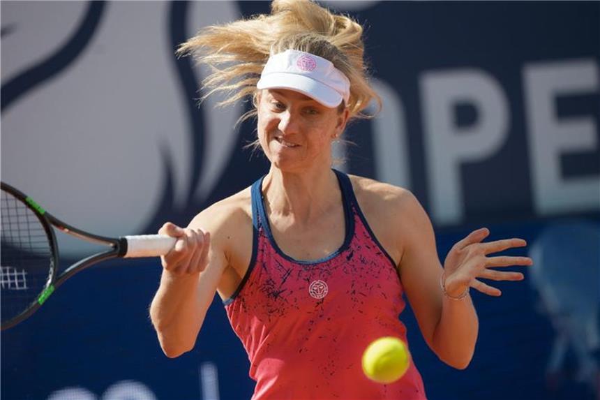 Petkovic verliert in Nürnberg - Nur Barthel in Runde zwei Mona Barthel steht im Achtelfinale von Nürnberg. Foto: Pablo Gianinazzi/KEYSTONE/TI-PRESS