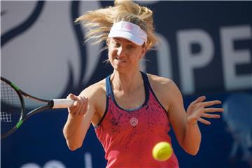 Mona Barthel steht im Achtelfinale von Nürnberg. Foto: Pablo Gianinazzi/KEYSTONE/TI-PRESS