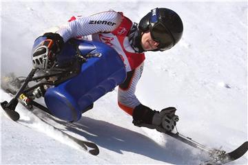 Monoskifahrerin Anna Schaffelhuber gewann auch im Super-G bei den Paralympics in Pyeongchang Gold. Foto: Karl-Josef Hildenbrand