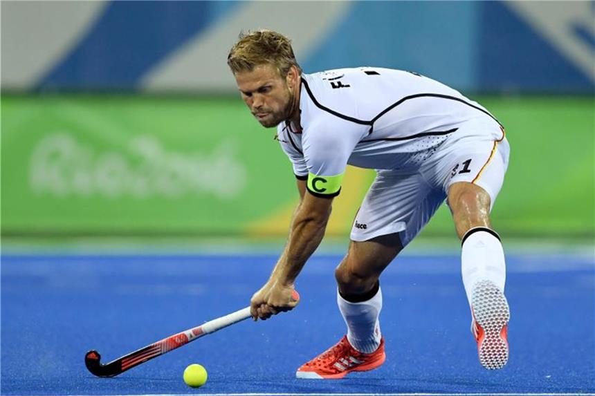 Hockey-Olympiasieger Fürste beendete Karriere Moritz Fürste wird seine Hockey-Karriere nach der Saison beenden. Foto: Soeren Stache