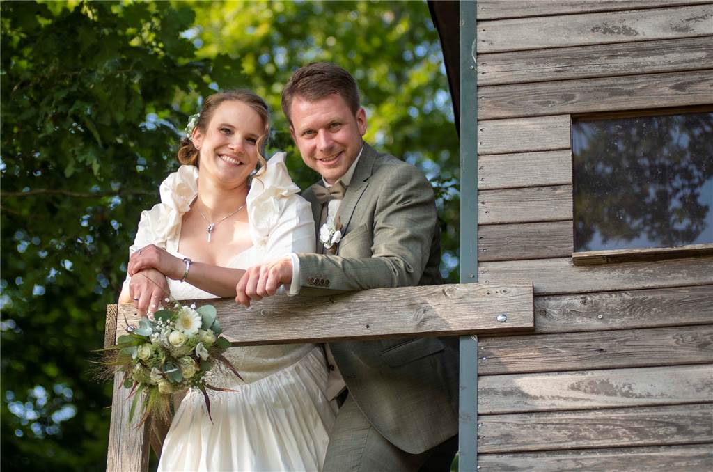 Moritz Schrief und Jana Schäpers heirateten im September 2021.
