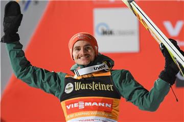 Mpchte auch am Sonntag in Willingen jubeln können: Skispringer Richard Freitag. Foto: Arne Dedert
