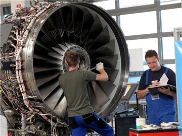 MTU ist der größte deutsche Hersteller von Triebwerken für zivile und militärische Flugzeuge. Foto: Peter Steffen