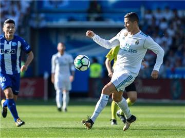Mühte sich mit Real gegen Alaves zu einem 2:1: Cristiano Ronaldo. Foto: Ion Alcoba Beitia