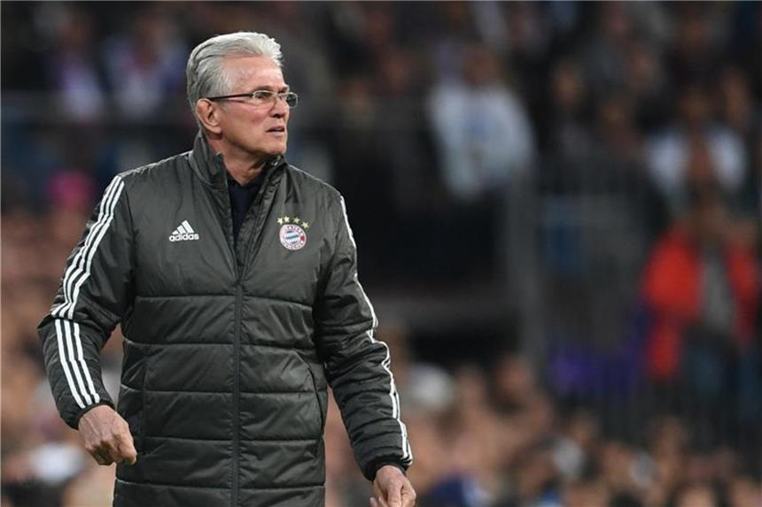 Heynckes lobt Kölner Horn, Hector & Co. Münchens Trainer Jupp Heynckes. Foto: Andreas Gebert