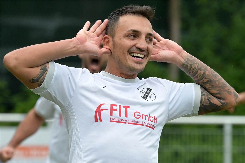„Ganz Dortmund kennt ihn“ Murat Büyükdere, hier im Trikot der SG Gahmen, spielt bald für K.F. Sharri.