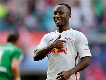 Naby Deco Keita fühlt sich wohl beim RB-Leipzig, der den Vertrag gern noch weiter verlängern würde. Foto: Jan Woits