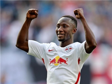 Naby Deco Keita ist einer der Efolgsgaranten von RB Leipzig. Foto: Jan Woitas