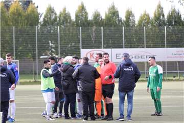 Nach 31 Minuten war das Derby zwischen BWW Langenbochum II und dem SC Herten in der Kreisliga B3 beendet.