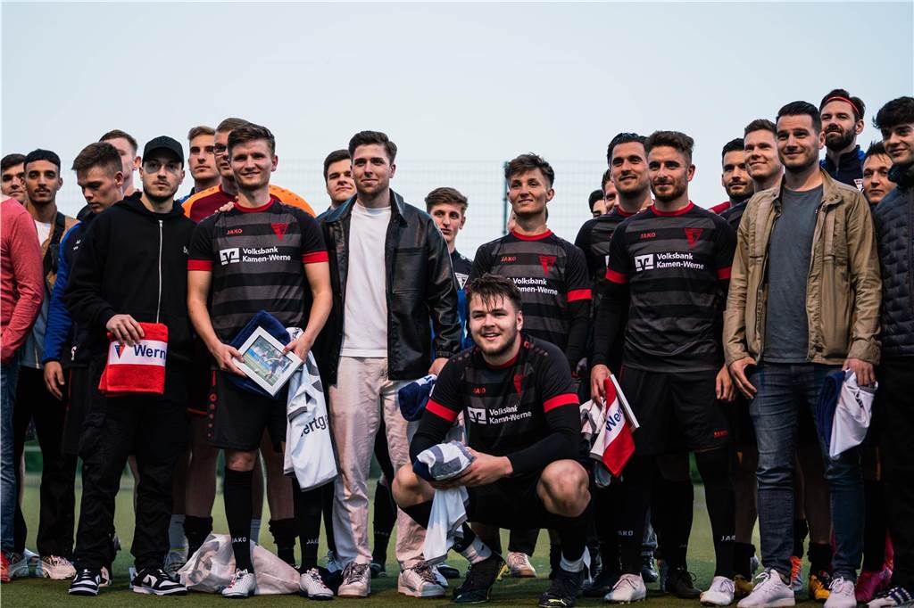 Werner SC verliert sein letztes Landesliga-Spiel Die Spieler des Werner SC
