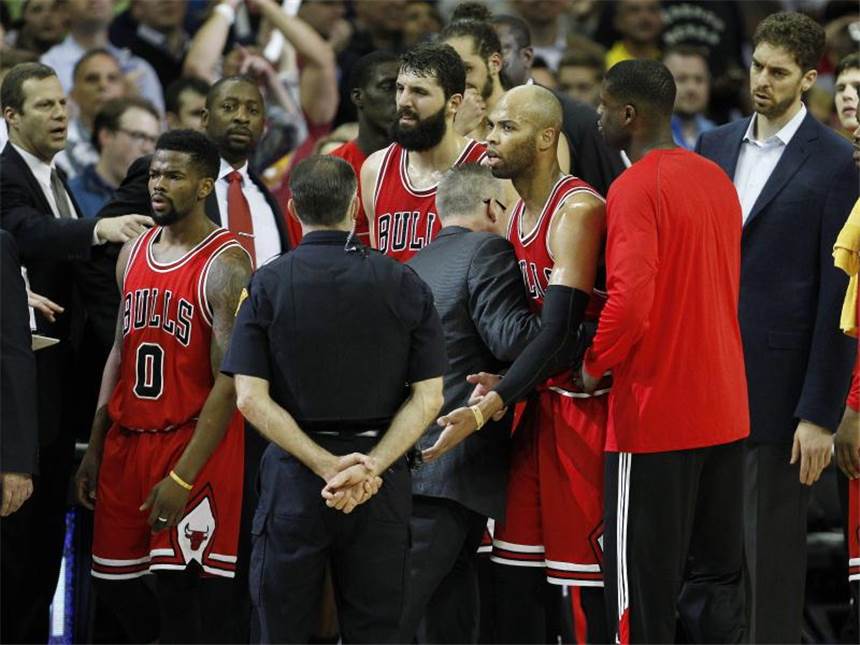 Chicago Bulls verpflichten Hoiberg als neuen Chefcoach Nach dem Aus gegen die Cleveland Cavaliers suchten sich die Chicago Bulls einen neuen Trainer. Foto: David Maxwell