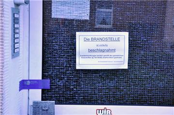 Nach dem Brand wurde das Gebäude Düppelstraße 7 in Lünen von der Kripo für weitere Ermittlungen vorläufig beschlagnahmt.