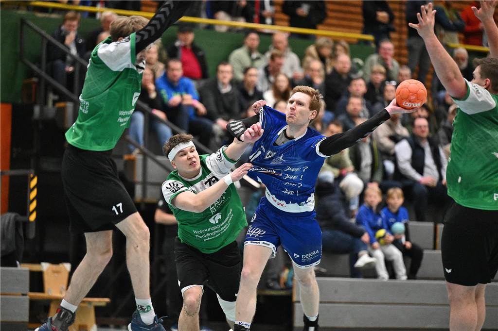 Nach dem deutlichen Hinspiel-Sieg setzte sich der HSC Haltern-Sythen auch im zweiten Oberliga-Derby gegen die PSV Recklinghausen durch. Der Endstand diesmal: 28:24 für die Seestädter.