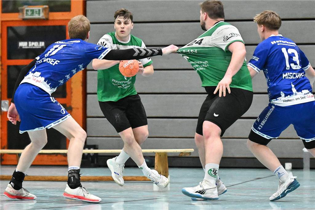 Nach dem deutlichen Hinspiel-Sieg setzte sich der HSC Haltern-Sythen auch im zweiten Oberliga-Derby gegen die PSV Recklinghausen durch. Der Endstand diesmal: 28:24 für die Seestädter.
