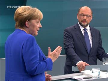 Nach dem einzigen TV-Duell zwischen Angela Merkel und Martin Schulz wird nun Bilanz gezogen. Foto: MG/RTL/D