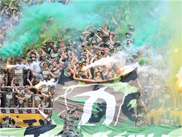 Nach den Ausschreitungen der Anhänger von Dynamo Dresden ergreift der Verein drastische Maßnahmen. Foto: Uwe Anspach