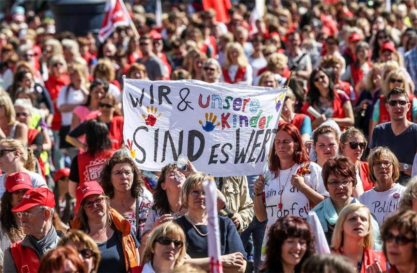 Urabstimmung zu Kita-Streik läuft Mittwoch an Nach den Warnstreiks der vergangenen Wochen wird das Kita-Personal bald womöglich unbefristet die Arbeit einstellen.