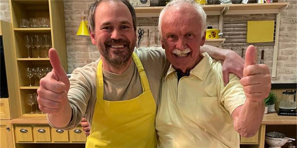 Dr. Rolf Budde aus Haltern landet bei Kochshow im Fernsehen ganz vorn Jérôme Vonderhecken und Dr. Rolf Budde
