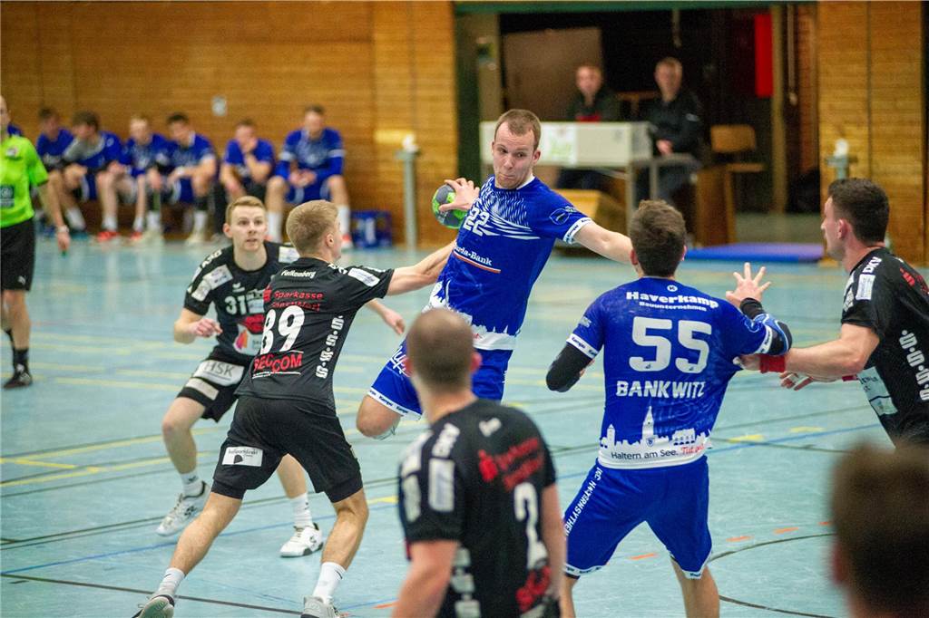 Nach einem guten Start des HSC Haltern-Sythen drehte der Soester TV das Spiel und gewann am Ende mit 35:29.