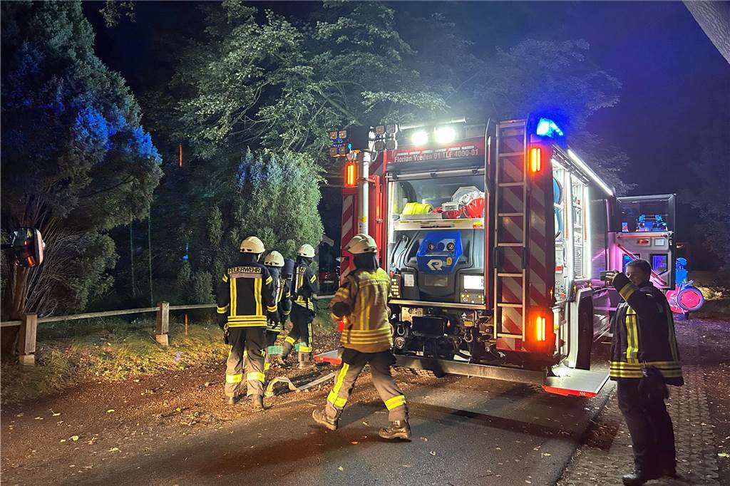 Nach knapp acht Minuten trafen die ersten Einsatzkräfte ein.