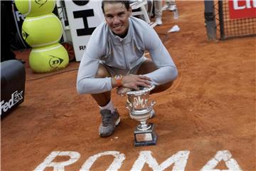Nach seinem Sieg in Rom auch Topfavorit für die French Open in Paris: Rafael Nadal. Foto: Gregorio Borgia