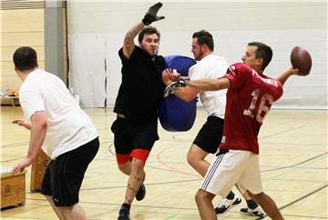 Nach zweieinhalb Jahren geht es für die Dorsten Reapers aus der Trainingshalle auf den Platz. Sie starten in der NRW-Oberliga im April.