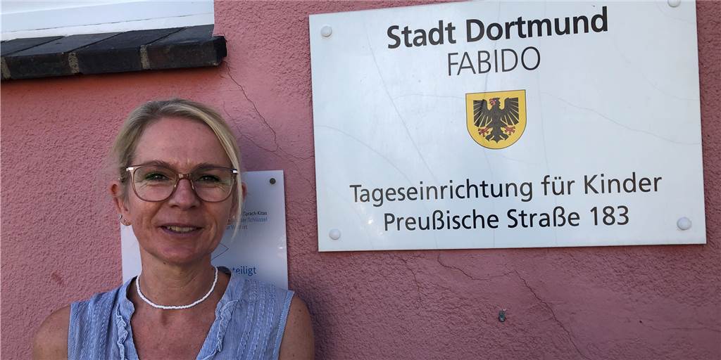Viel zu tun für Nadine Büth - einstiger Zechenkindergarten wird 50 Jahre alt Nadine Büth bereitet sich mit ihrem Team auf die Feier zum 50. Geburtstag der Fabido-Kita an der Preußischen Straße vor
