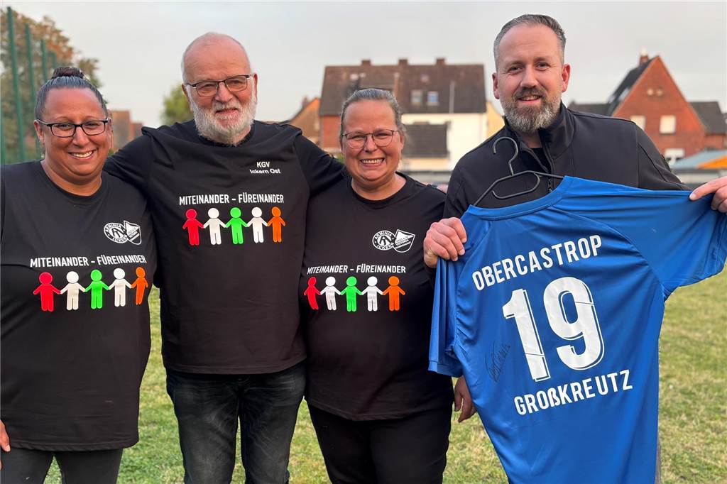 Skepsis zur Fusion abgelegt: Arminia/Victoria plant „sportliche Heimat für alle“ zu werden Nadine Mücke (2.v.r.) ist 2. Geschäftsführerin des SC Arminia Ickern.
