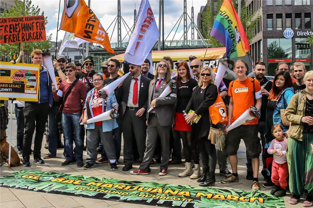 Nadja Reigl will Cannabis Club in Dortmund gründen Nadja Reigl organisiert seit zehn Jahren den Global Marijuana March in Dortmund. Die Aufnahme entstand in diesem Mai.