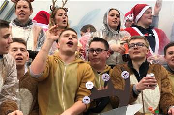 Närrisches Treiben, wie am Rosenmontag 2020, wird es auf Wernes Straßen 2021 nicht geben. Die Karnevalssession in Werne ist wegen der Corona-Pandemie abgesagt.