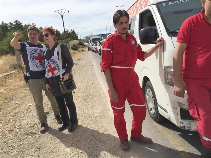 Humanitäre Hilfe birgt Konfliktpotenzial für Syrien-Konferenz «Nahrung, Wasser und Medizin sind kein Faustpfand oder Gefallen, die die Konfliktparteien nach Belieben genehmigen oder verweigern können», sagt Kyung Wha Kang vom UN-Nothilfebüro. Die humanitäre Hilfe für Notleidende im syrischen Madaja sorgt für Streit. Foto: Pawel Krzysiek/Archiv