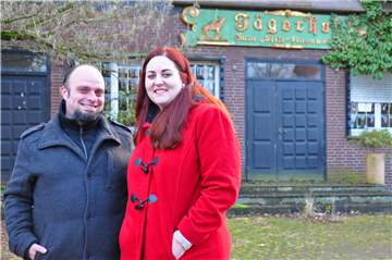 Natalie Stiewe-Stolt und Christian Stiewe leben gern in Flaesheim.