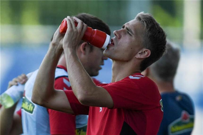 Freiburg spielt 1:1 gegen Real Sociedad Nationalspieler Nils Petersen hat für den SC Freiburg im Test gegen Real Sociedad getroffen. Foto: Patrick Seeger