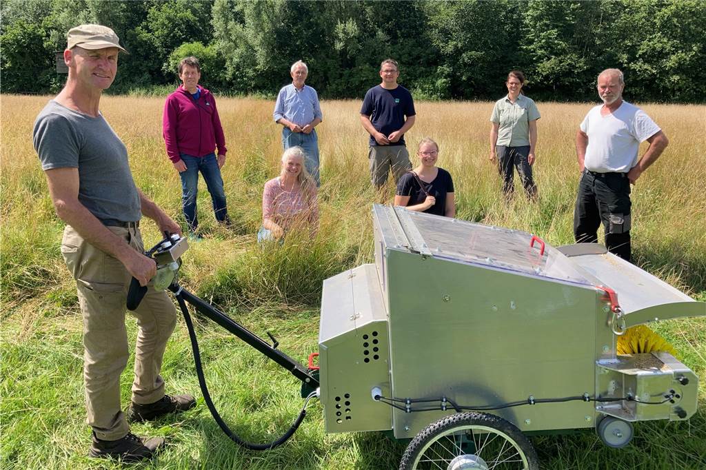 Artenreichste Blühwiese in Nordkirchen: „Naturschutz aller erster Güte“ Naturschutz, Forstamt und Landwirtschaft arbeiten in Nordkirchen Hand in Hand.