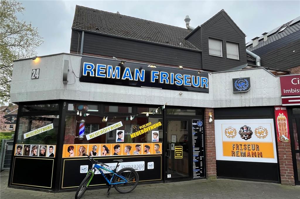 Neuer Friseur an der Bilholtstraße hat eröffnet: Haarschnitte und VIP-Behandlung Neben dem Citygrill an der Bilholtstraße befindet sich der neue Friseursalon.