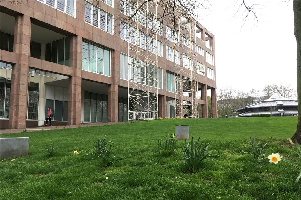 Warum Dortmund auf sichere Fahrradstellplätze lange warten muss Neben dem Rathaus soll im Stadtgarten ein Fahrradparkhaus entstehen. Wo genau, steht noch nicht fest.