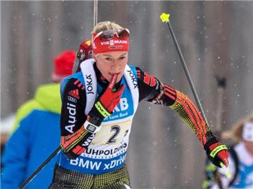 Neben Maren Hammerschmidt wird auch Miriam Gössner nicht im Sprint starten. Foto: Matthias Balk