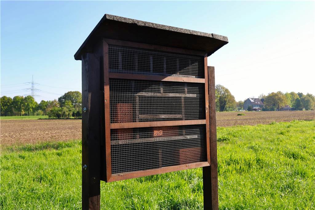 Bekommt Östrich ein eigenes Wappen?: Projekte bei Stadtteilkonferenz Insektenhotel