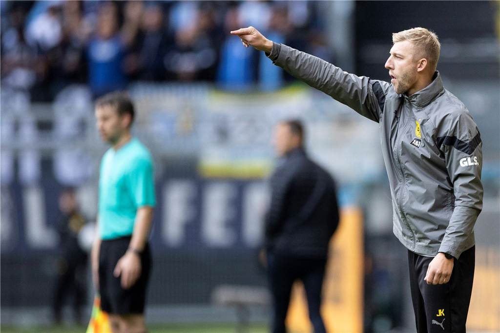 Julian Koch gibt Anweisungen.