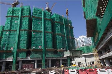 Neubauten in Hongkong: Der chinesische Bausektor boomt dank sprudelnder Kredite. Foto: Alex Hofford