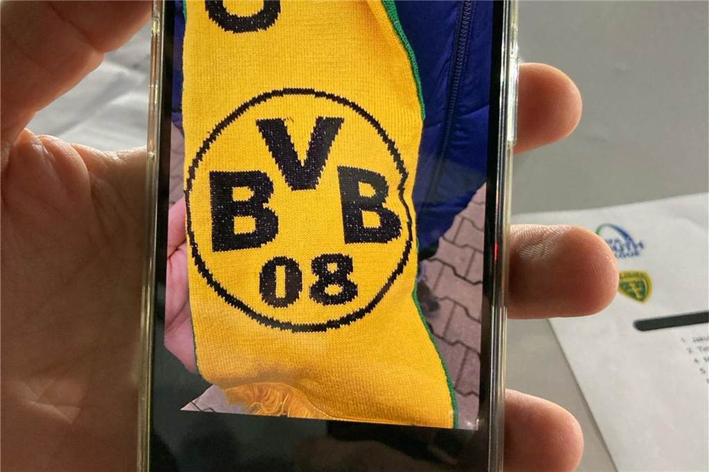 Naive BVB-U19 zahlt Lehrgeld in der Youth League: „So viele Torchancen hatten wir selten“ Das Bild eines BVB-Fanschals.