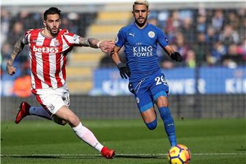 Neuzugang bei Man City: Riyad Mahrez (r). Foto: Nick Potts/PA Wire
