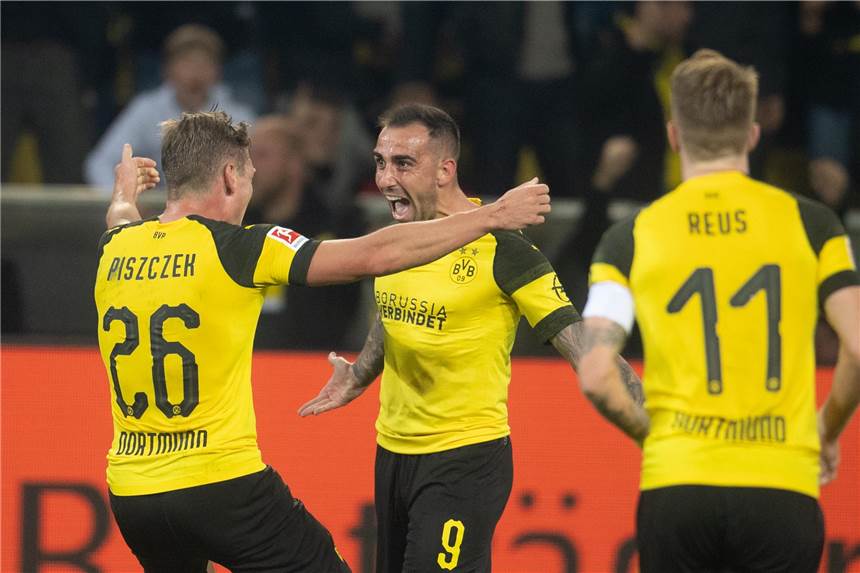 Alcacer und Wolf lassen den BVB beim 3:1 spät jubeln Neuzugang Paco Alcacer setzte den Schlusspunkt zum 3:1.