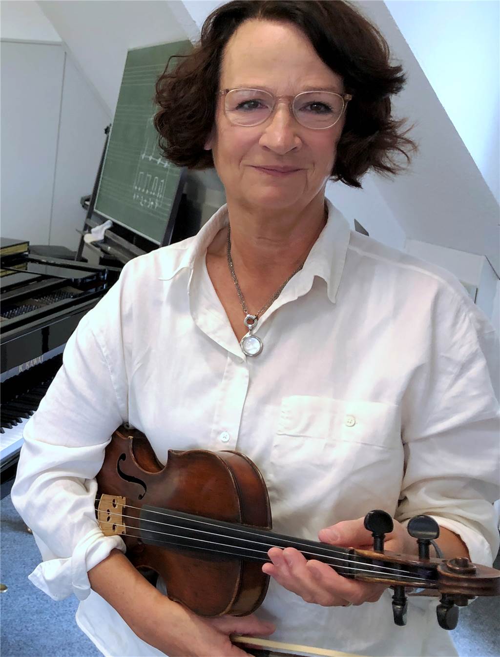Piano statt Playstation: Neue Musikschulleiterin freut sich über Boom „Nicht das Ergebnis, sondern die Freude ist das Entscheidende". Musikschulleiterin Birgit Woltering genießt die musikalische Arbeit mit Kindern.