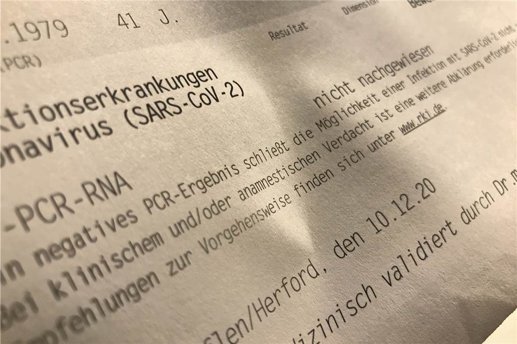 Mein erster Corona-Abstrich, die Gedanken und das Warten aufs Ergebnis Nicht nachgewiesen: Ich trage das Coronavirus Sars-CoV-2 aktuell nicht mit mir herum.