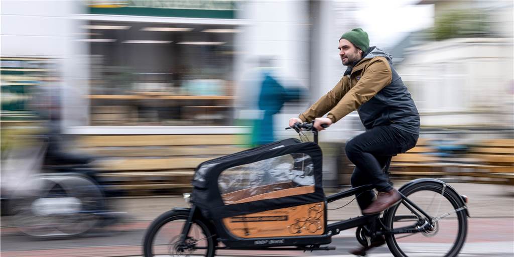Verleih von (E-)Lastenrädern und Mitfahren per App: Olfen macht mobil Nicht nur in der Stadt, sondern auch auf dem Land sind (E-) Lastenräder inzwischen angekommen.
