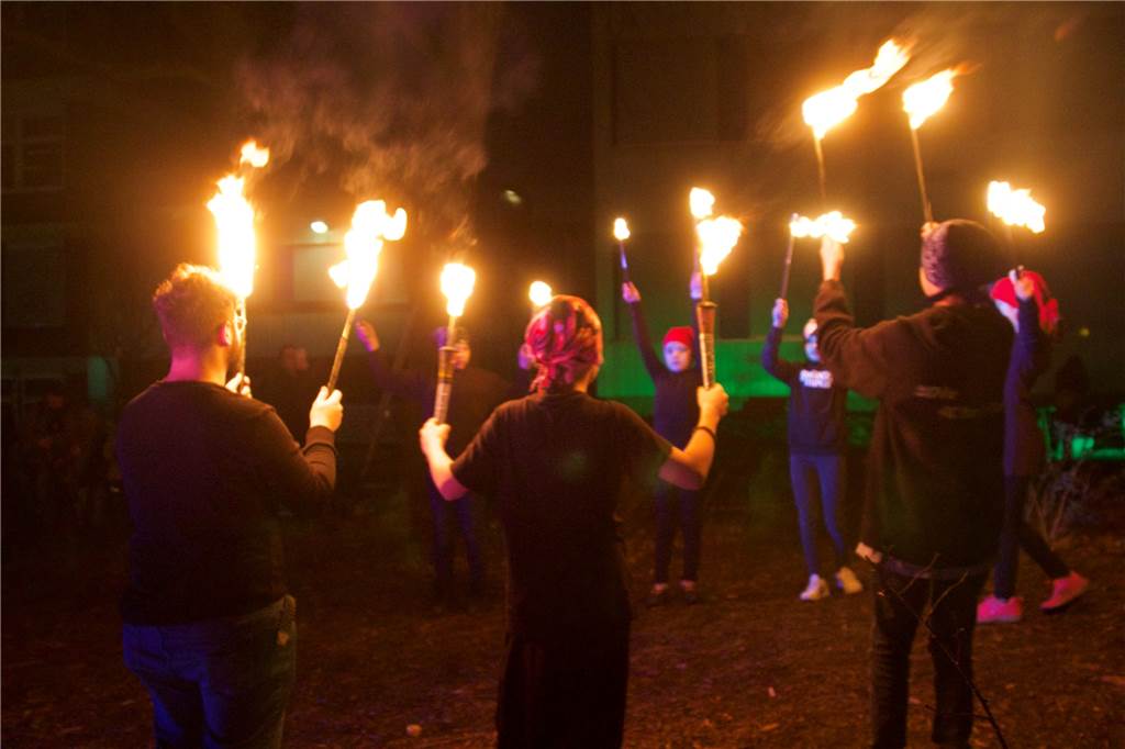 Nacht der Lichter im Stadtbezirk Mengede